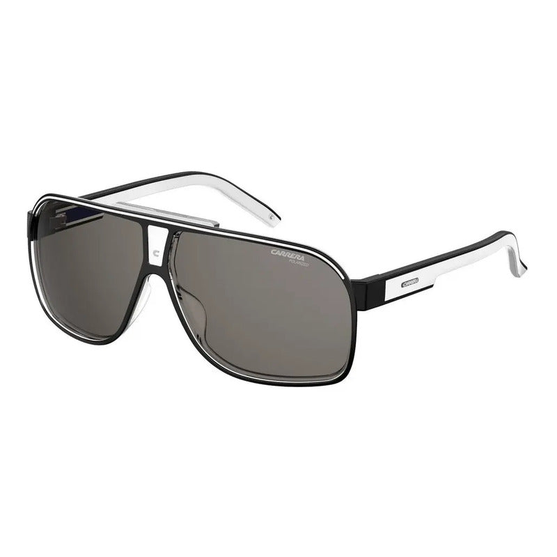 Lentes De Sol Carrera Polarizados Nuevos Grand Prix 2, 7c5m9 Único Gris Negro/cristal Negro/blanco