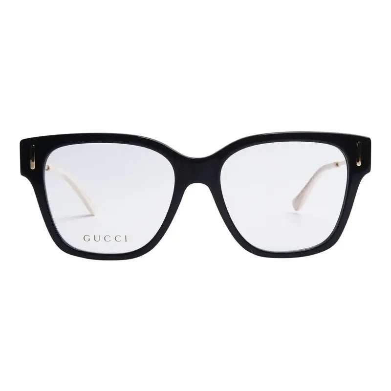 Lentes Gucci De Vista Dama Elegantes Atemporales Gg1204 001 Dorado (001)