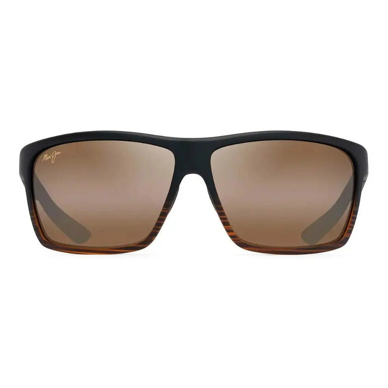 Lentes De Sol Maui Jim Polarizados 100% Originales H839-25c Único Café Negro Café Negro