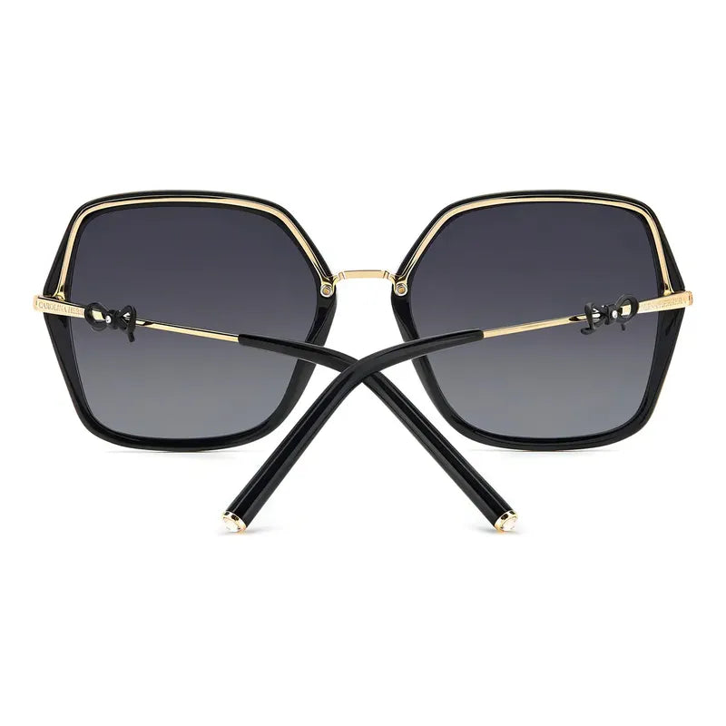 Lentes Ch Carolina Herrera Modelo 0217/s, 2m29o Lente Negro Varilla Negro Armazón Negro Diseño Único