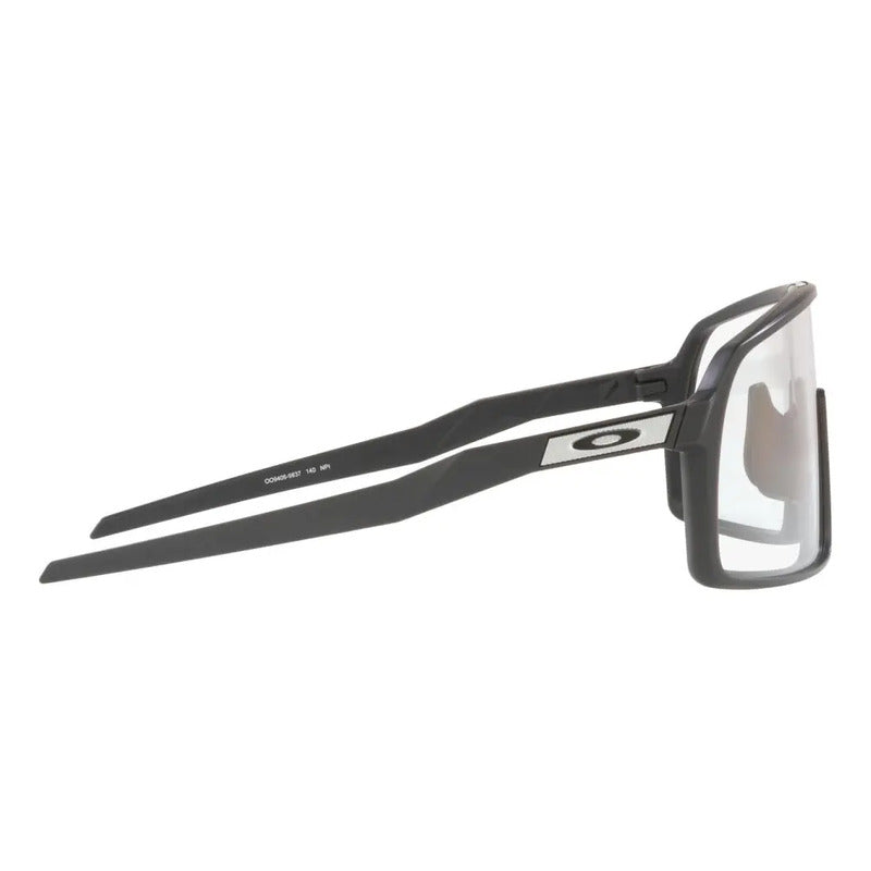 Lentes Oakley Sutro Fotocromáticos Ciclismo Oo9406, 940698 Transparente A Negro Iridium Fotocromático Carbono Mate