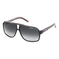 Lentes De Sol Carrera Grand Prix 2 Aviador Con Lente Degradé Gris Negro/rojo Negro/rojo/blanco