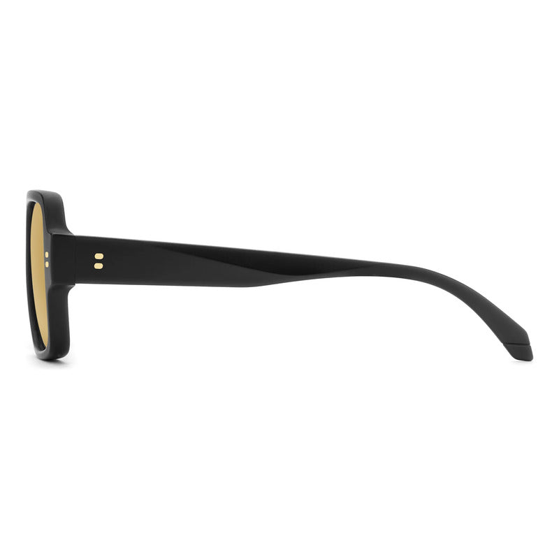 Lentes Con Micas Amarillas Polarizadas Polaroid Pld6250 003 Único Negro Amarillo