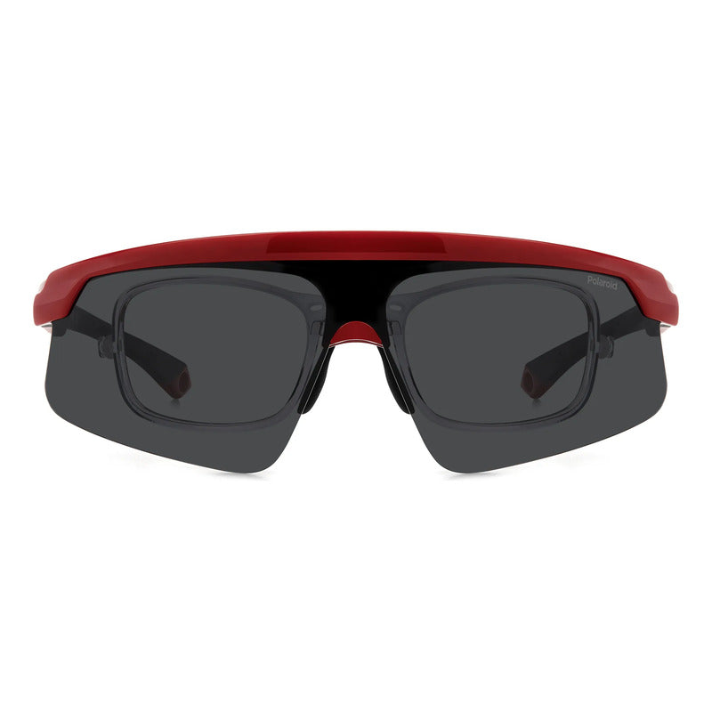 Armazón Para Hacer Ejercicio Envolvente Polarizados 7056 C9a Rojo