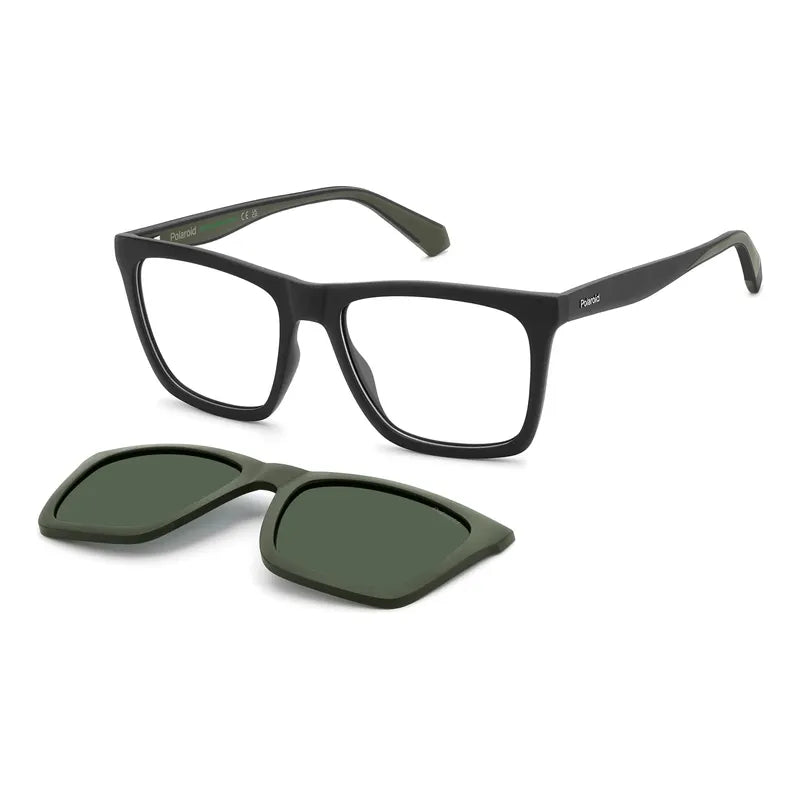 Lentes Graduables Con Clip Polarizado De Hombre Pldd591 3ol Negro