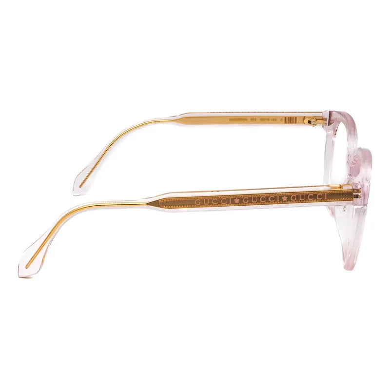 Gucci Armazón Para Graduar Ideal Para Progresivo Gg0566o 004 Rosa Traslucido