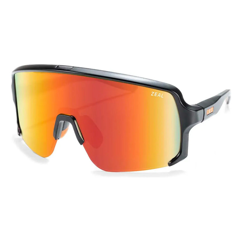 Lentes Ciclismo Zeal Optics Herencia Óptica Maui Jim 13412 Naranja Negro