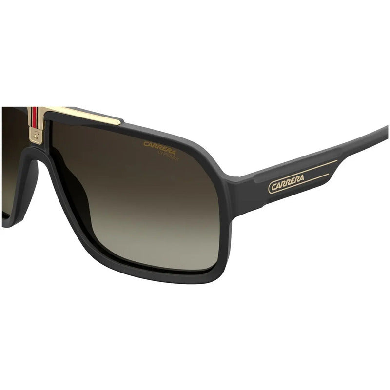 Lentes De Sol Carrera 100% Originales Y Nuevos 1014/s, 807ha Único Ahumado Negro Negra