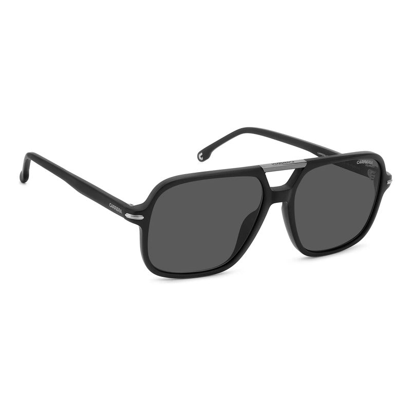 Gafas Carrera Piloto Polarizado Doble Puente 350s Rzzm9 Único Negro