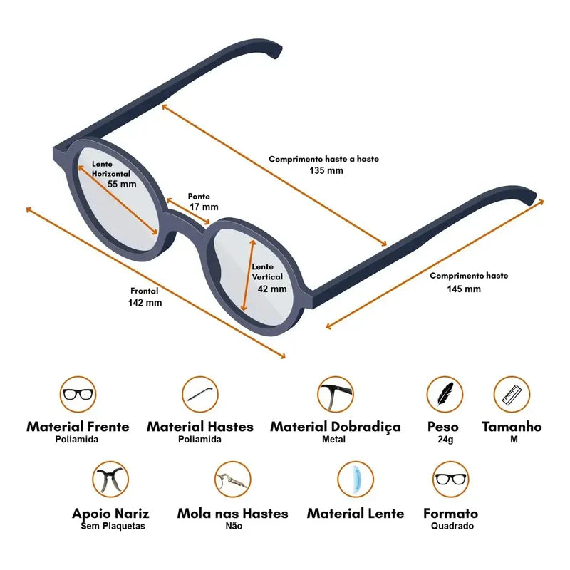 Montura De Gafas Polaroid Pld D591/c 3ol 55 Matte Black 55 Black Lentes De Sol Negro