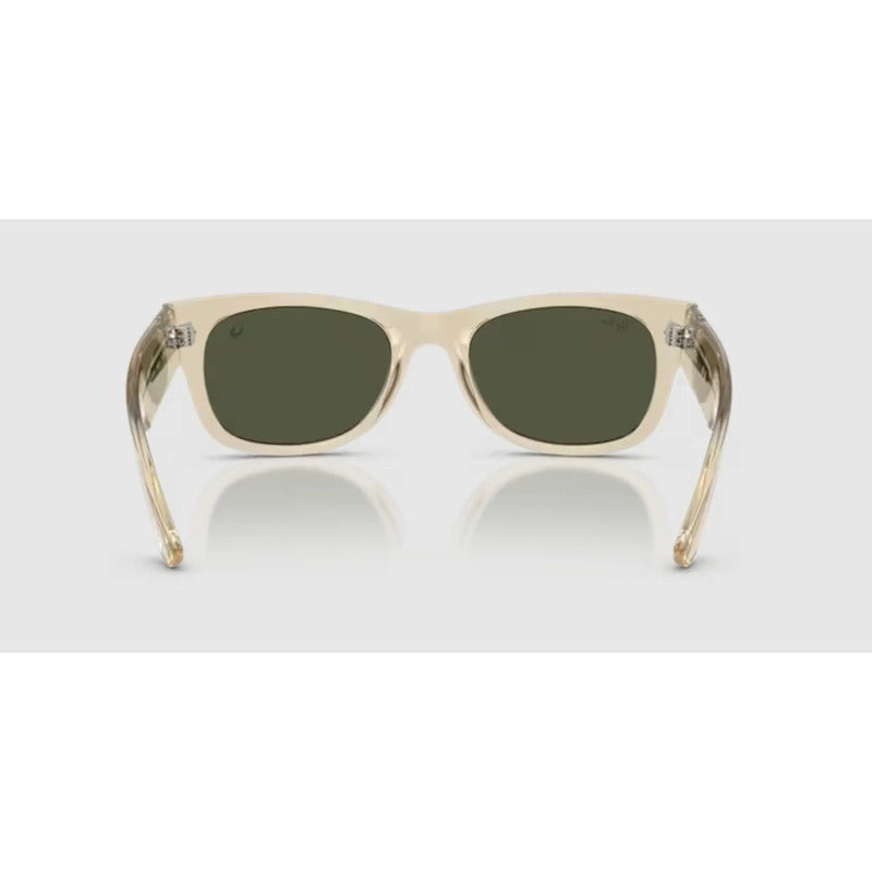 Lentes Sol Ray-ban Edición Especial Mega Wayfarer Rb0832s Único Beige Verde Oscuro