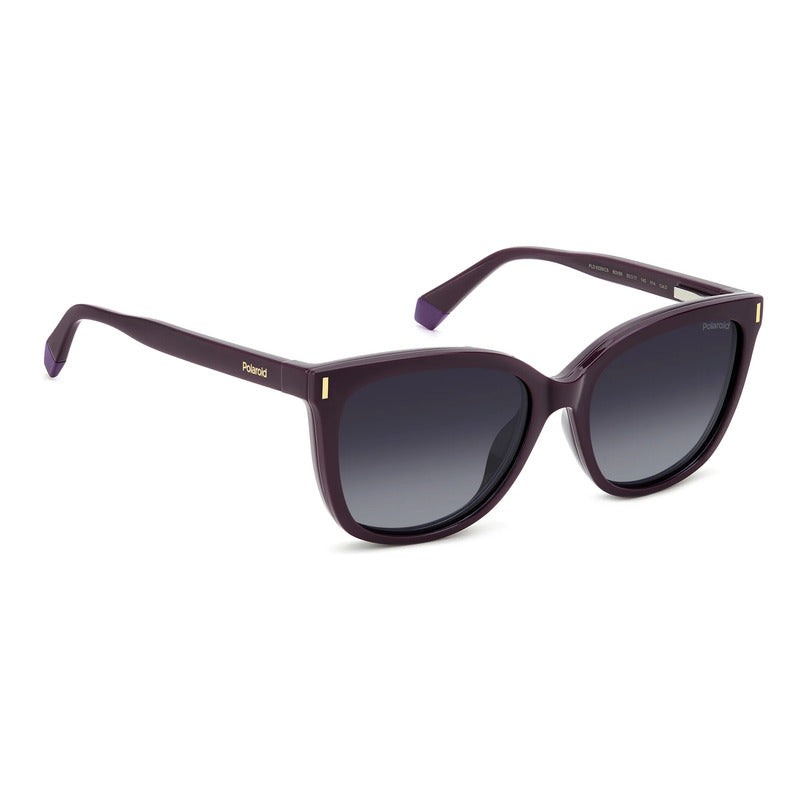 Lentes Dos En Uno Con Clip Polarizado De Mujer Pld6229 B3vwj Tinto