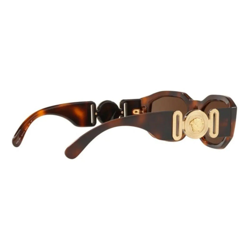 Lentes Versace Notorious Big Biggie Originales 521773ve4361 Único Marrón Havana Havana/dorado