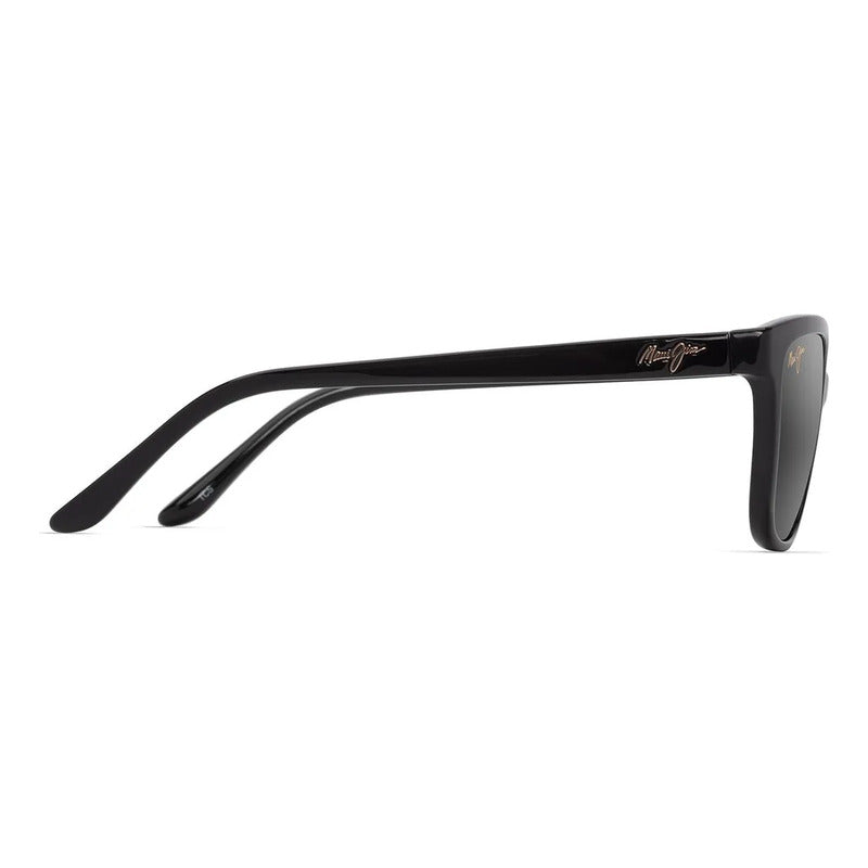 Gafas Maui Jim De Mujer Italianas Lentes Cristal Mj758-02 Único Negro