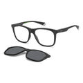 Lentes 2 En 1 Clip Polaroid Polarizado Pld2148/cs, 06wm9 Negro