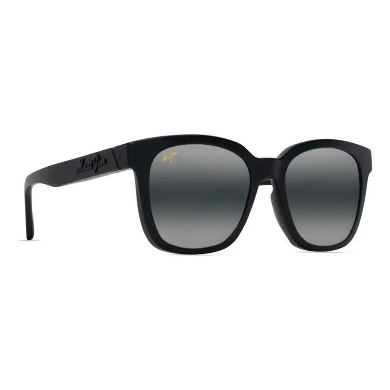 Maui Jim Para Dama Muy Ligeros Nuevo Estilo Vintage 653-02 Único Negro