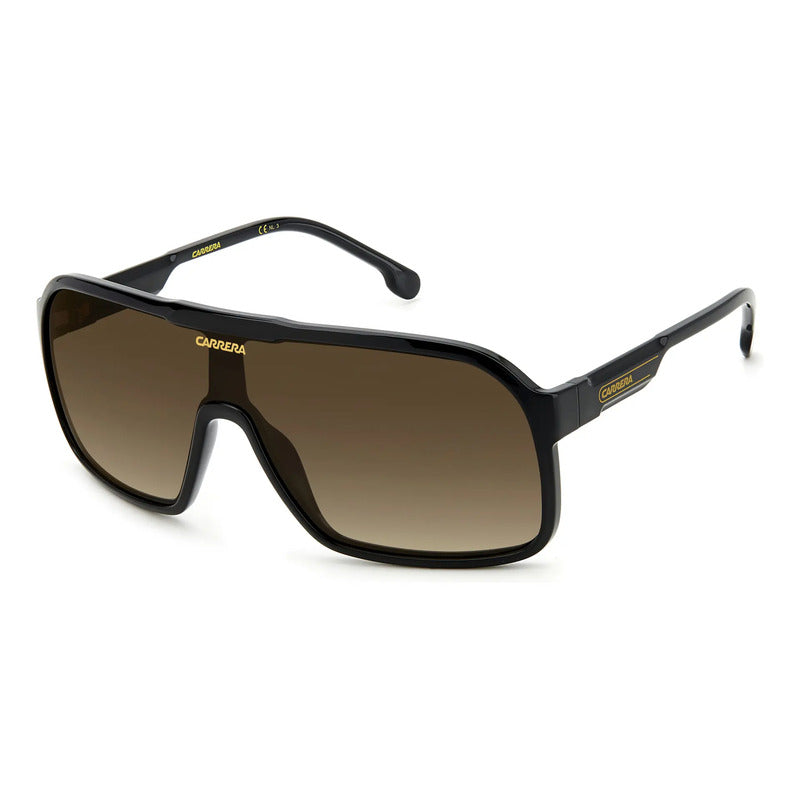 Lentes Carrera Grandes Mascara Amplios Nuevos 1046/s, 807ha Único Café Negro