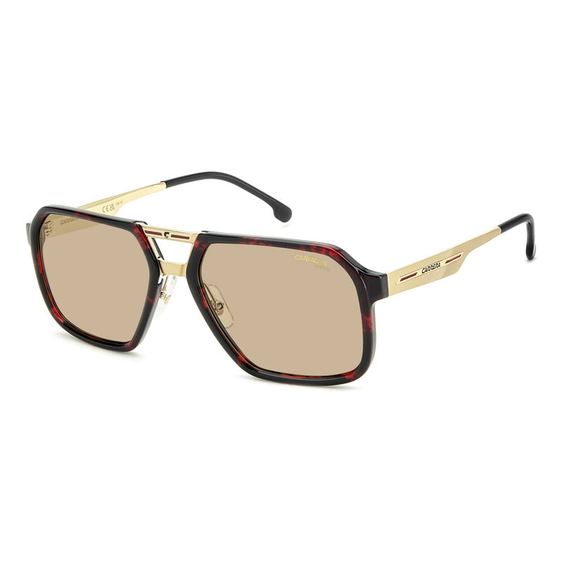 Lentes Carrera Hechos En Italia Fotocromáticos Victory C 27s Único Marrón Amarillo Dorado