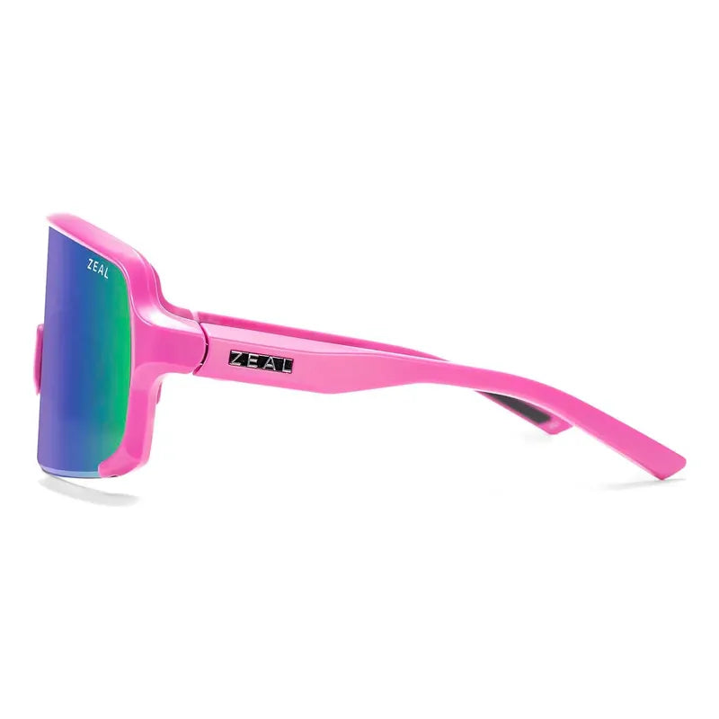 Lentes De Sol Ciclismo Zeal Optics Legado Maui Jim 13414 Verde Tornasol Rosa