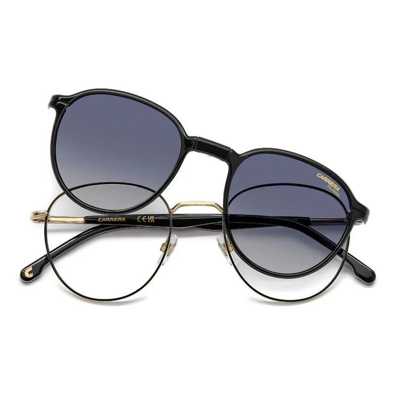 Armazón Para Graduar Carrera Con Clip Polarizado 368/c Oit21 51 Dorado