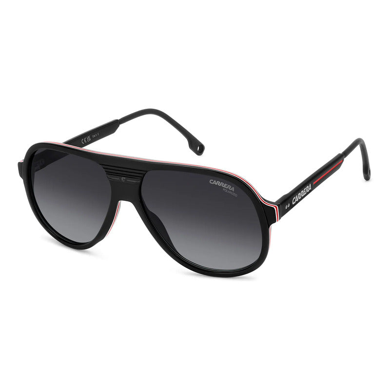 Lentes Carrera Polarizados Estilo Clásico Uv100% 07/s, 807wj Único Negro