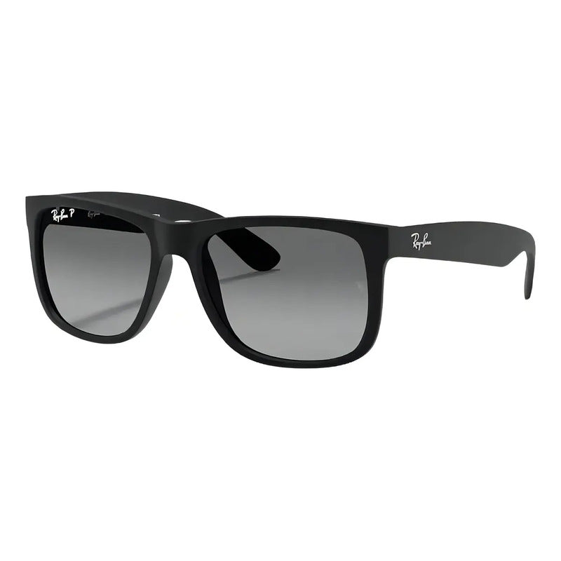 Lente Solar Ray-ban Justin Clásico Polarizada Unisex Color De La Lente Gris Color Del Armazón Negro Polarizado Grey Matte Black