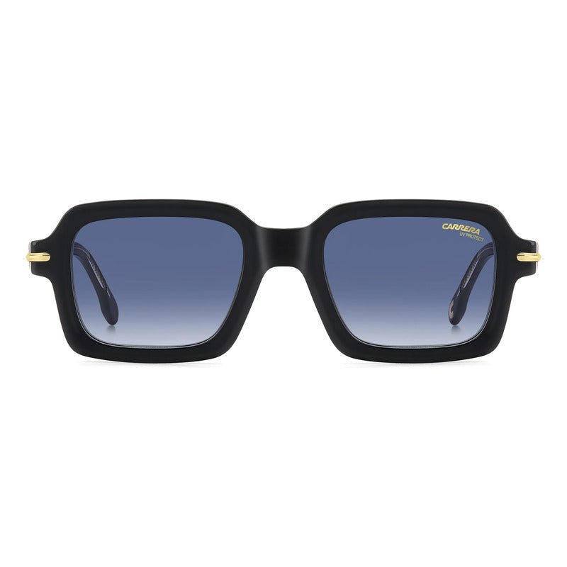 Gafas Carrera Diseño Moderno Con Núcleo Metálico Visible 358 Único Negro Azul Acero
