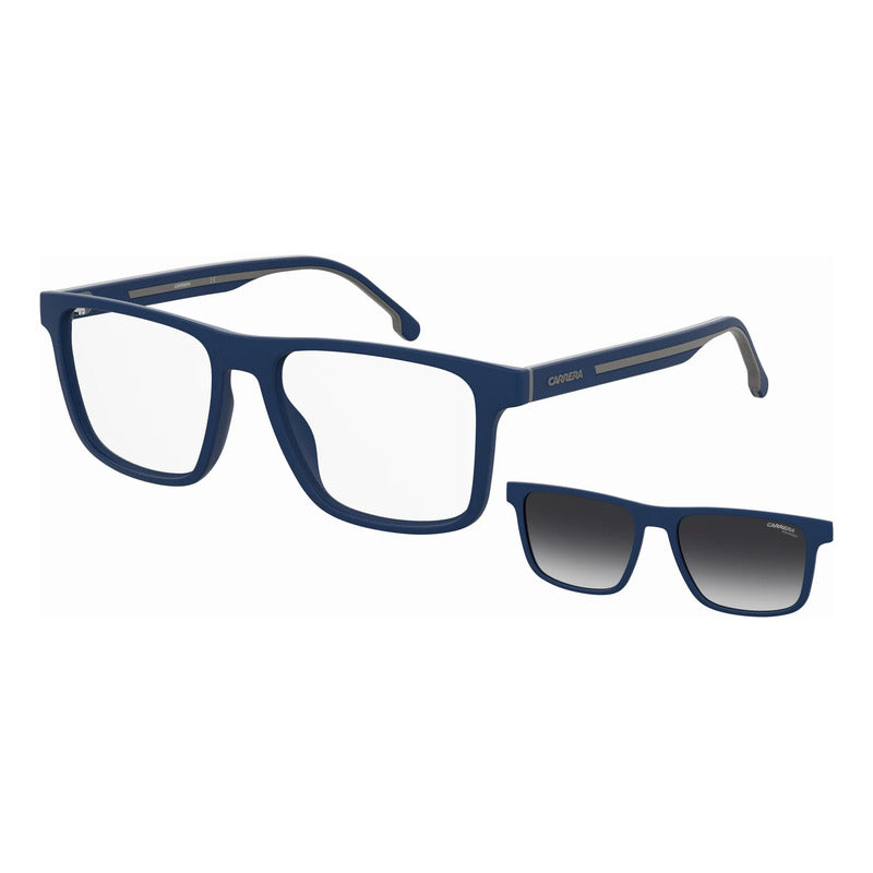 Lentes Carrera Excelentes Para Progresivos Ca8061/cs, 4nzwj Grande Azul Gris 4nz, Gris Degradado Wj