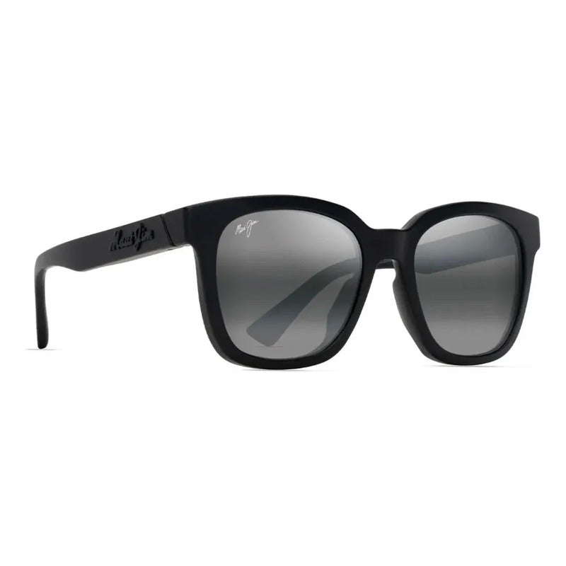 Maui Jim Para Dama Muy Ligeros Nuevo Estilo Vintage 653-02 Único Negro
