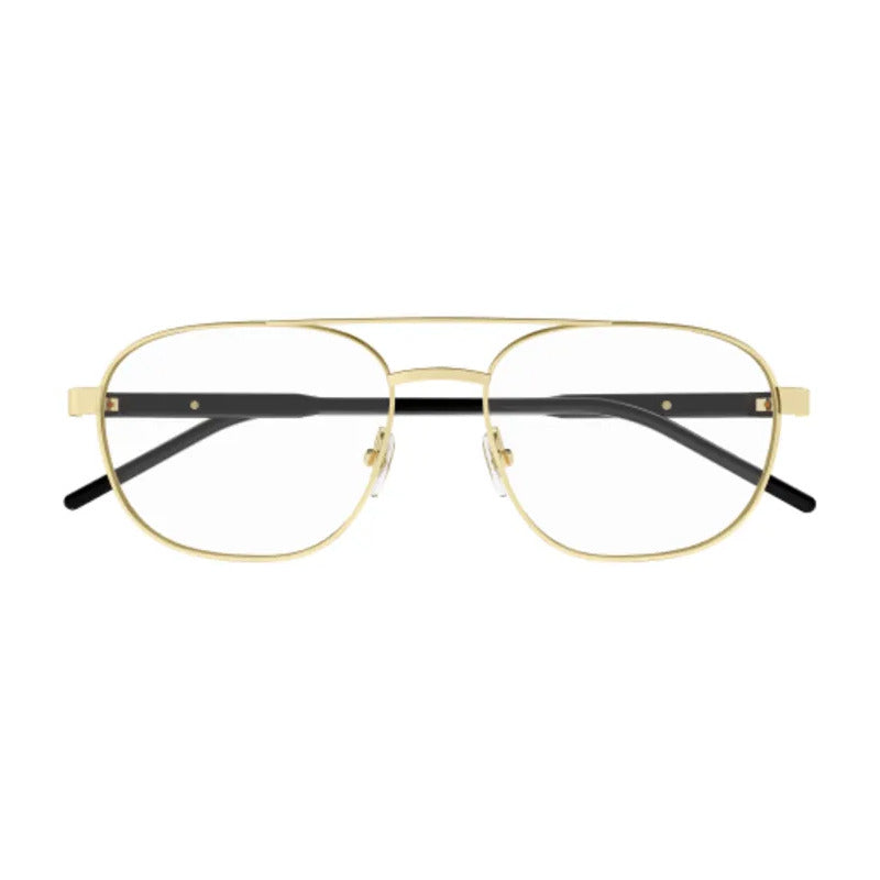 Armazón Gucci Hombres Fabricado En Italia Ligero Gg1800o 001 Dorado