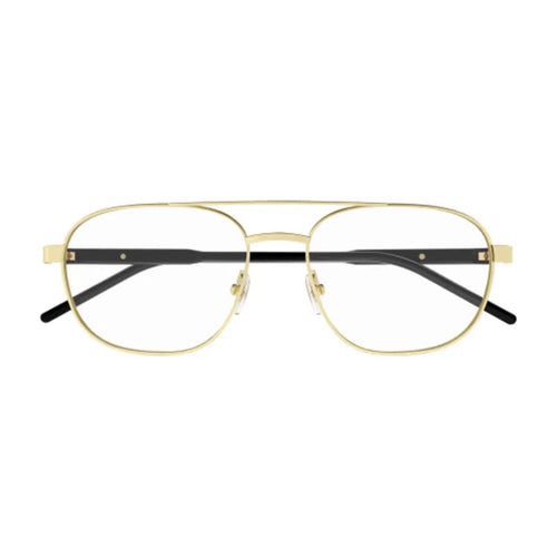 Armazón Gucci Hombres Fabricado En Italia Ligero Gg1800o 001 Dorado