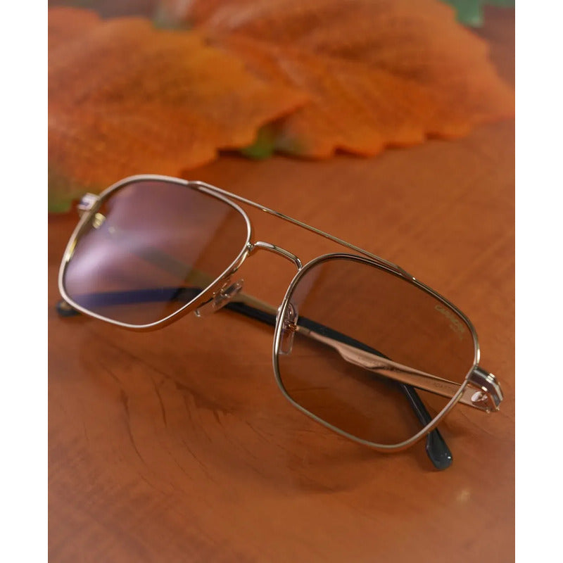 Gafas De Sol Cuadradas De Metal Dorado Fotocromático Carrera Photochromic 379/s Cuadrado Photocromatic