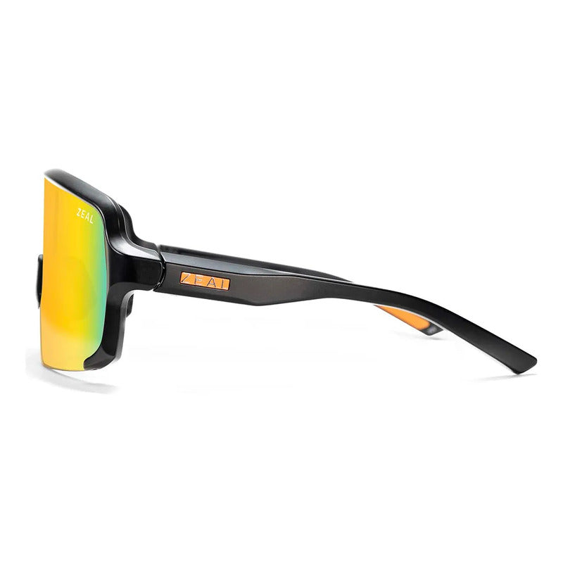 Lentes Ciclismo Zeal Optics Herencia Óptica Maui Jim 13412 Naranja Negro