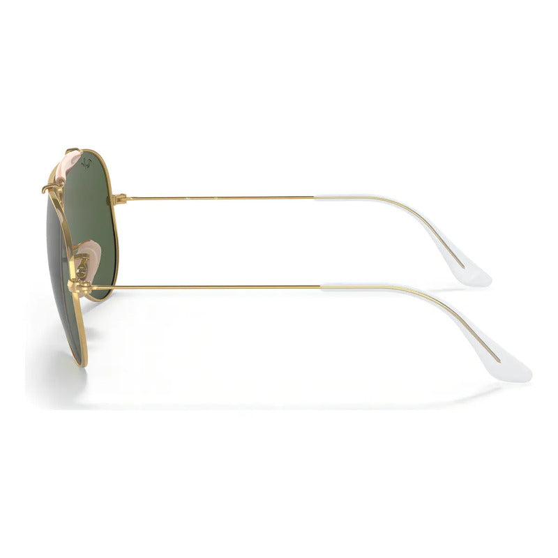 Gafas De Sol Ray-ban Shooter Rb3138 Piloto Con Lentes Verdes G-15 De 58  Lentes De Sol Verde G-15 Verde