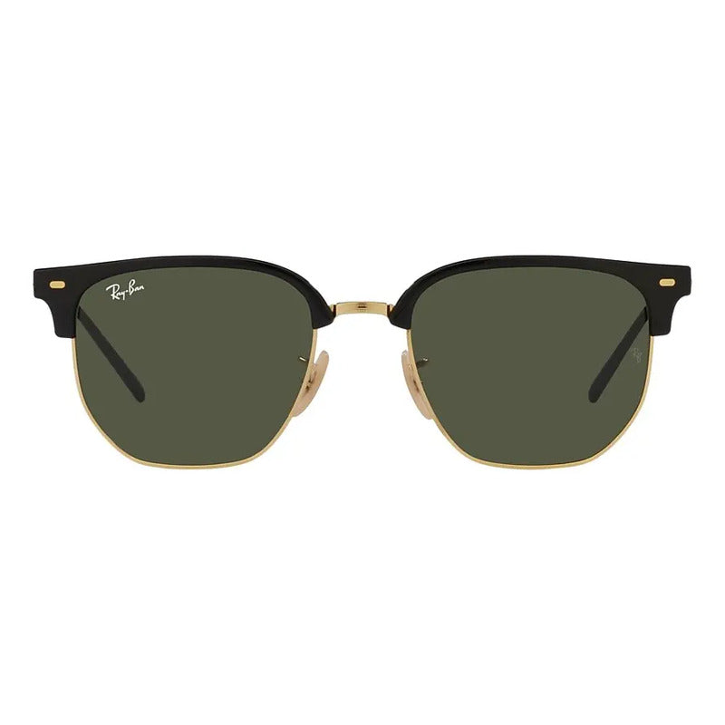 Lentes Ray Ban New Clubmaster Nuevos Originales Rb4416 60131 Protección Uv Verde Negro Oro