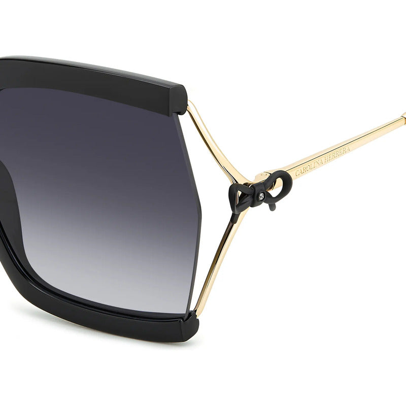Gafas De Sol Ch Carolina Herrera Lanzamiento 0216/g/s, 2m29o Único Negro