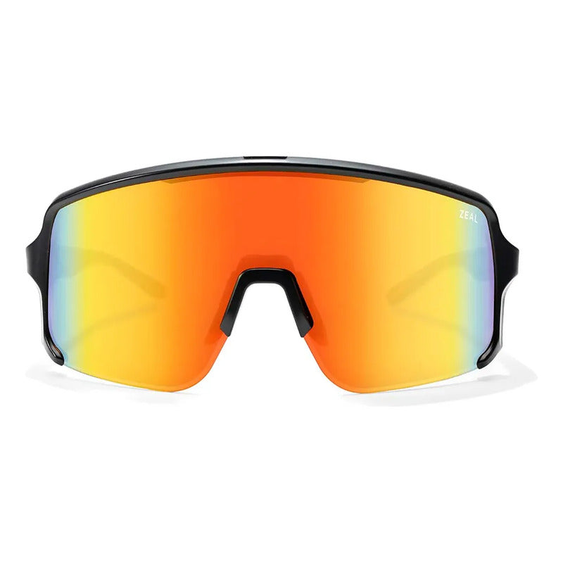 Lentes Ciclismo Zeal Optics Herencia Óptica Maui Jim 13412 Naranja Negro