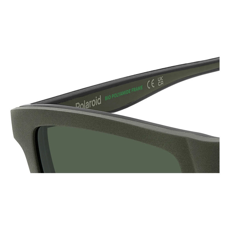 Lentes Oftálmicos Con Clip Polarizado Polaroid Pldd590 3ol16 Negro