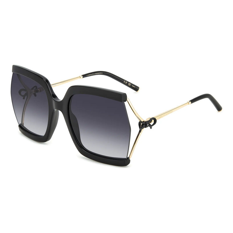 Gafas De Sol Ch Carolina Herrera Lanzamiento 0216/g/s, 2m29o Único Negro