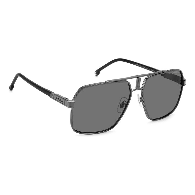 Lentes Solares Carrera Polarizados Nuevo Modelo 1055/s V81m9 Único Gris Negro