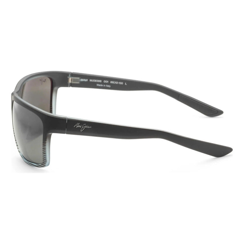Lentes De Sol Maui Jim Alenuihaha Lentes De Cristal 839-11d Único Negro