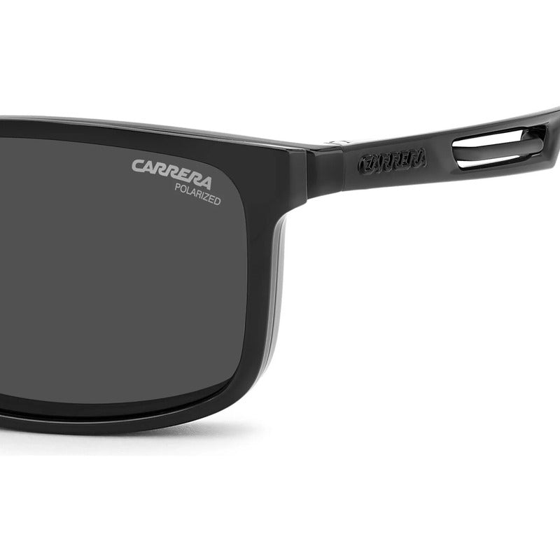 Armazón Carrera Clip Polarizado Varillas Flexibles 8933c Negro