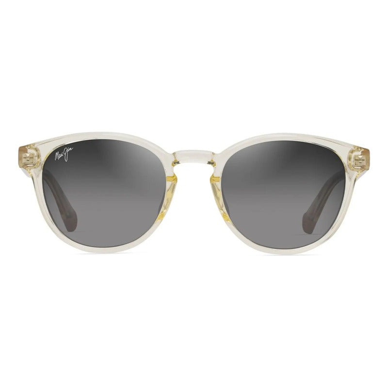 Lentes Maui Jim Max Verstappen Italianos Cristal Gs636-21 Único Gris Negro Blanco Semi Transparente
