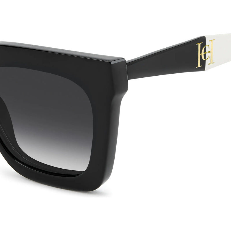 Armazon Carolina Herrera Clip Polarizado Acetato Her 0376c Negro