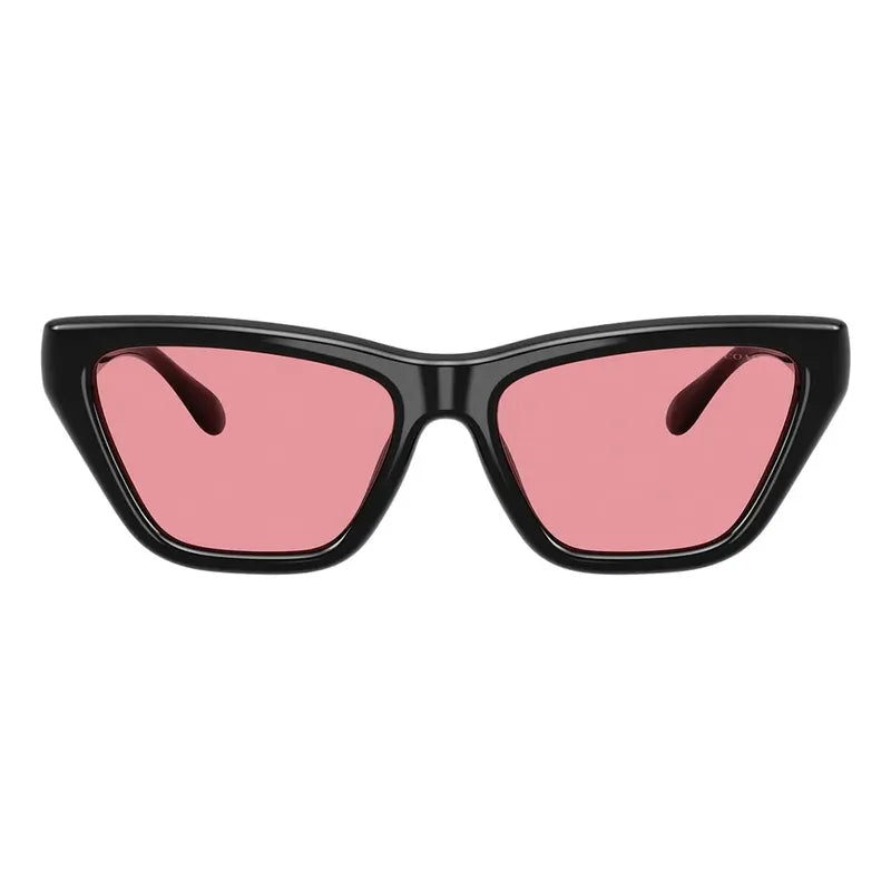 Lentes Coach Micas Rosas Semitransparentes Hc8449u 500284 Único Negro Rosa