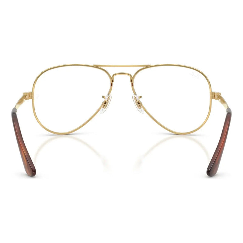 Ray-ban Optical Lentes Ópticos Aviator Max Rx3925v 2500 58 Dorado