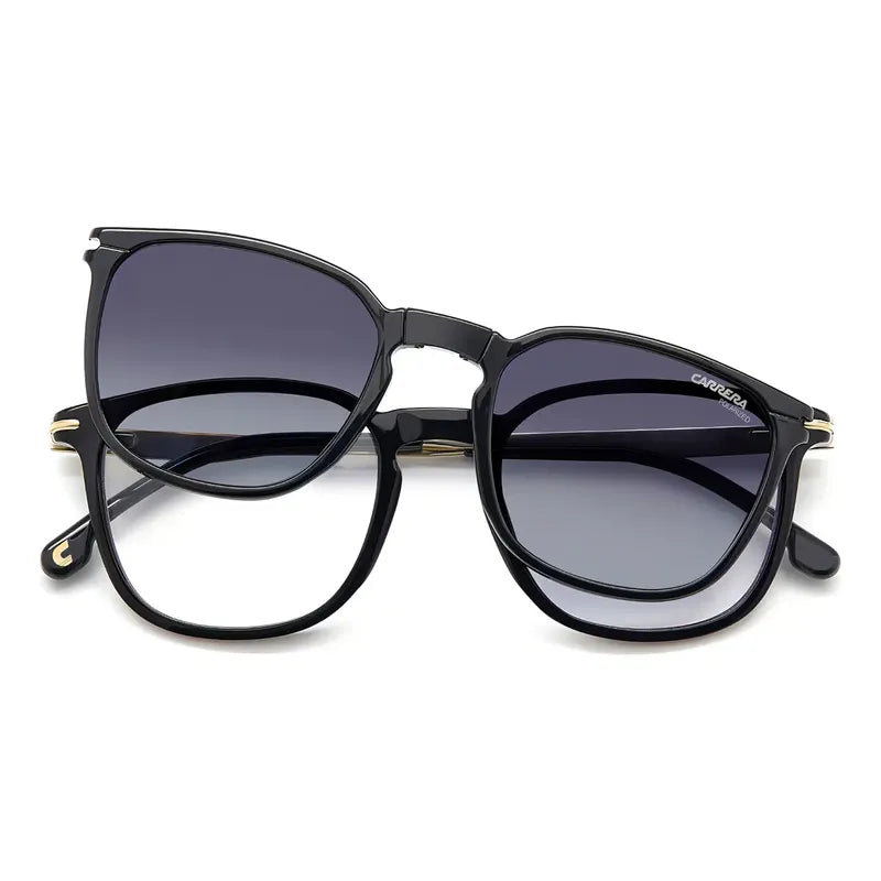 Lentes Carrera Oftalmico Clip Solar Polarizado Lujo 332 807 Negro