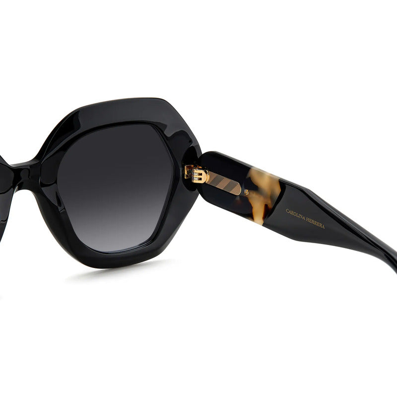 Lentes Ch Carolina Herrera De Dama Nuevo Modelo 0126/s Wr79o Único Negro