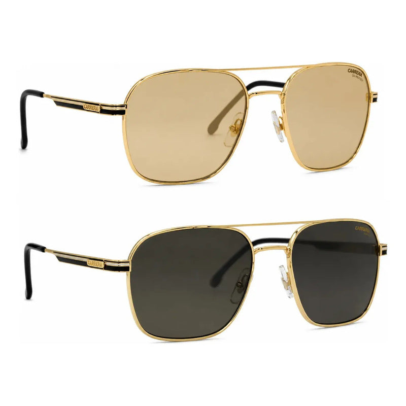 Gafas De Sol Cuadradas De Metal Dorado Fotocromático Carrera Photochromic 379/s Cuadrado Photocromatic