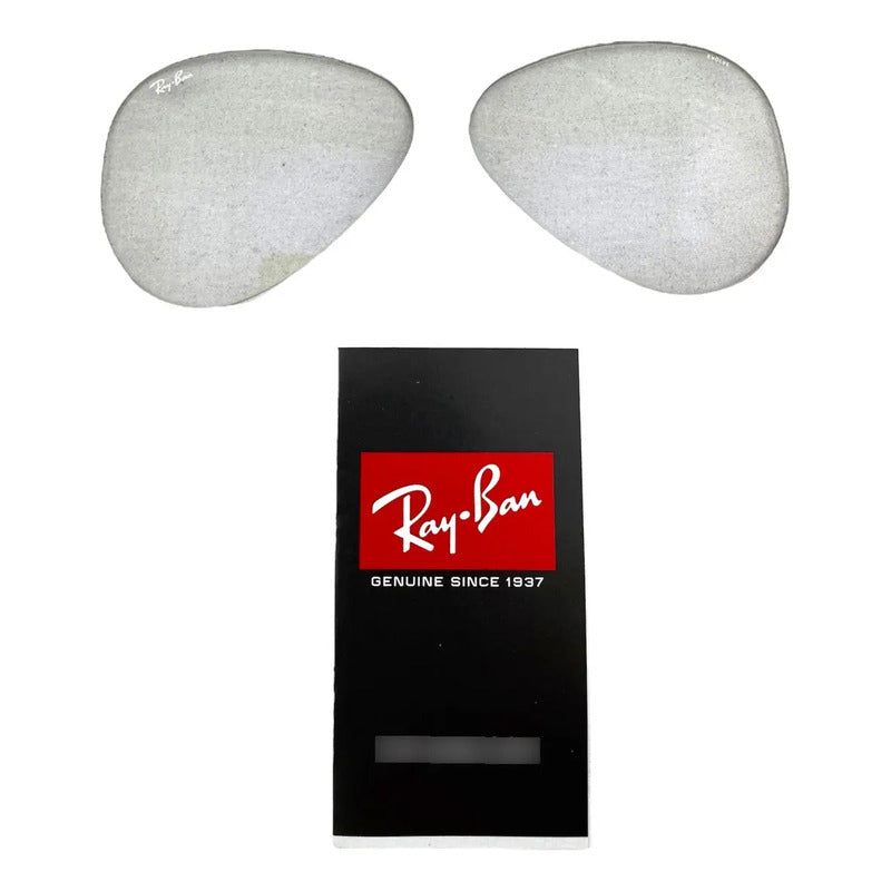 Micas De Repuesto Rayban Aviador Fotogrey Gota Chica Cristal Fotogrey